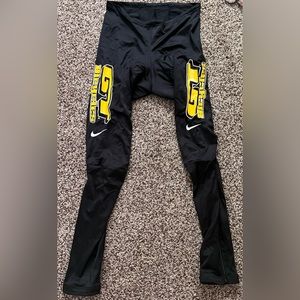 Vintage Nike GT Bicycle Cycling Tights Padded BMX Pants Italy SE 90s Racing L